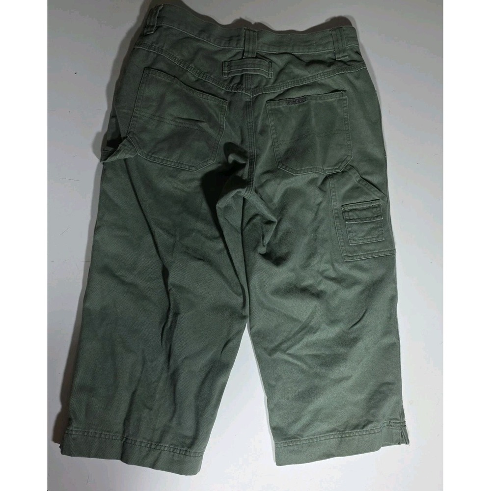 Vintage Riveted By LEE Green‎ Baggy Carpenter Gaucho Size 6m Grunge Goth Y2K